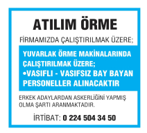 ATILIM ÖRME
