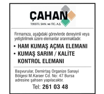 ÇAHAN TEKSTİL