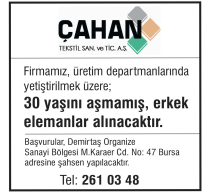 ÇAHAN TEKSTİL
