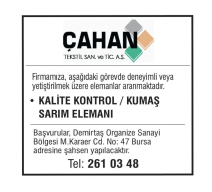 ÇAHAN TEKSTİL