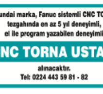 CNC TORNA USTASI