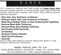 RABEK TEKSTİL