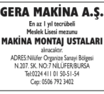 GERA MAKİNA