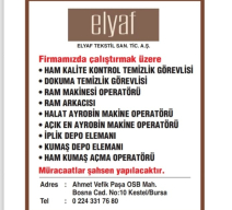 ELYAF TEKSTİL