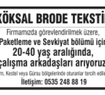 KÖKSAL BRODE TEKSTİL