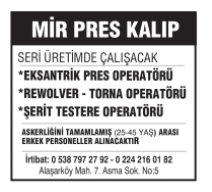 MİR PRES
