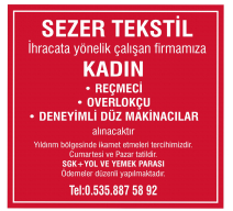 SEZER TEKSTİL