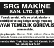 SRG MAKİNE