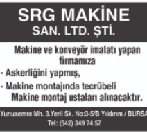 SRG MAKİNE