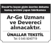 ÜNALLAR TEKSTİL