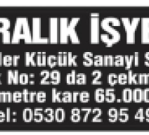KİRALIK İŞYERİ